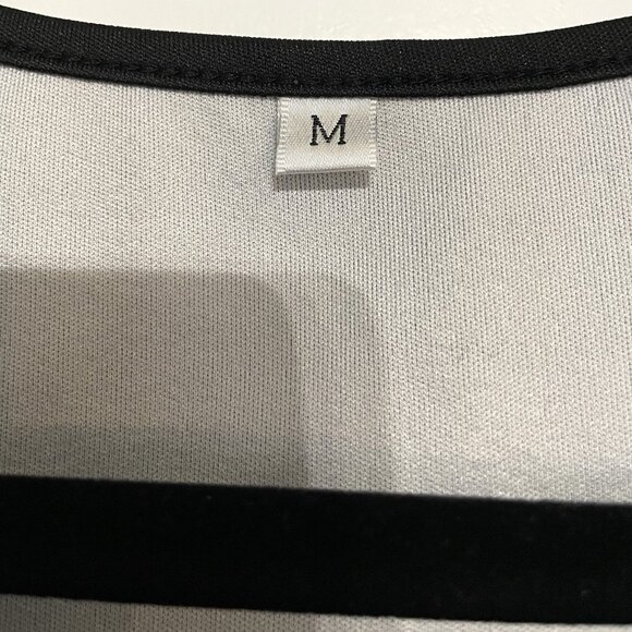 Women’s Christmas Blouse ROTITA Christmas Snowman Print Contrast Panel - Picture 8 of 10